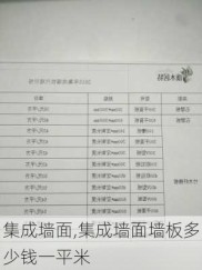 集成墙面,集成墙面墙板多少钱一平米