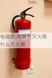 电器类,电器类灭火用什么灭火器