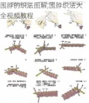 围脖的织法图解,围脖织法大全视频教程