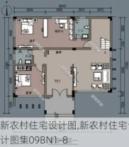 新农村住宅设计图,新农村住宅设计图集09BN1-8