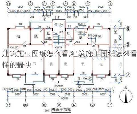 建筑施工图纸怎么看,建筑施工图纸怎么看懂的最快