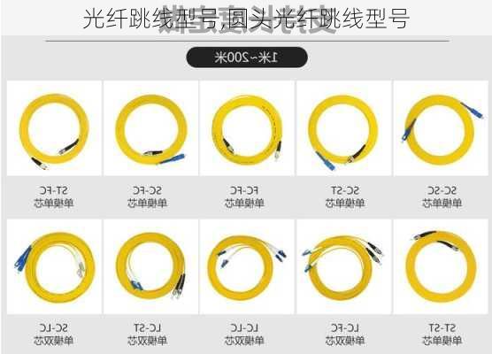 光纤跳线型号,圆头光纤跳线型号