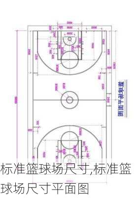 标准篮球场尺寸,标准篮球场尺寸平面图