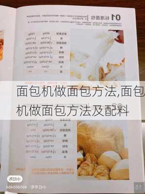 面包机做面包方法,面包机做面包方法及配料