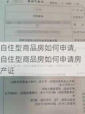 自住型商品房如何申请,自住型商品房如何申请房产证