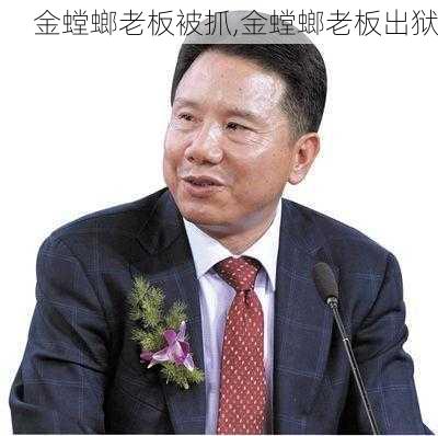 金螳螂老板被抓,金螳螂老板出狱