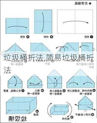 垃圾桶折法,简易垃圾桶折法