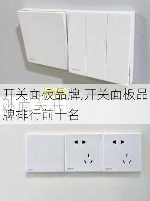 开关面板品牌,开关面板品牌排行前十名