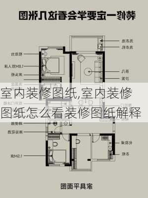 室内装修图纸,室内装修图纸怎么看装修图纸解释