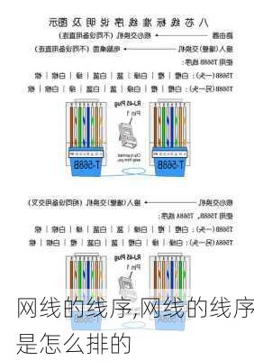 网线的线序,网线的线序是怎么排的