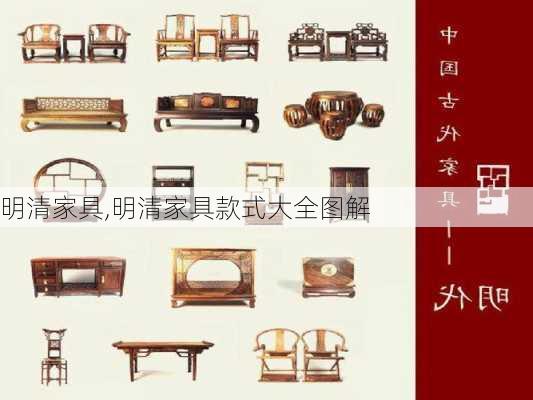 明清家具,明清家具款式大全图解