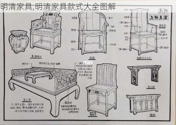 明清家具,明清家具款式大全图解