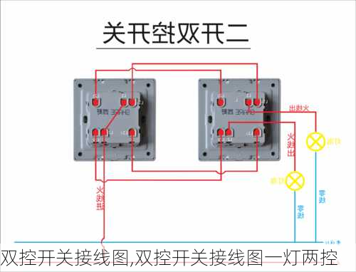 双控开关接线图,双控开关接线图一灯两控