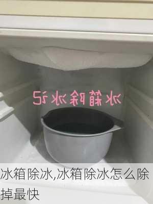 冰箱除冰,冰箱除冰怎么除掉最快