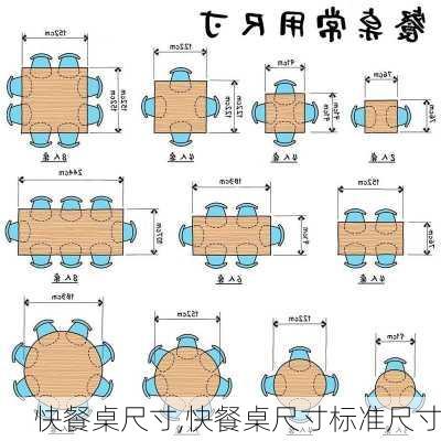 快餐桌尺寸,快餐桌尺寸标准尺寸