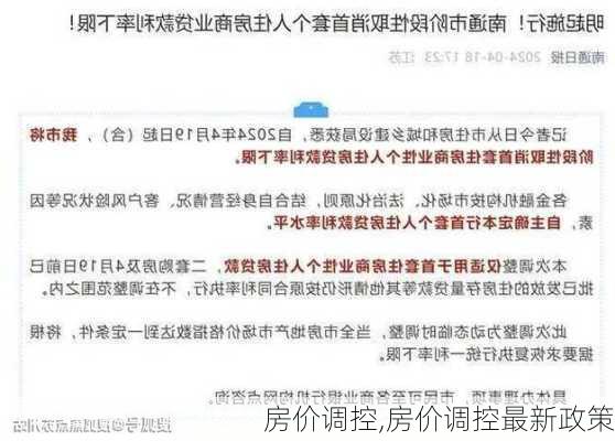 房价调控,房价调控最新政策