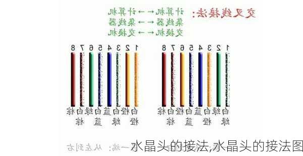 水晶头的接法,水晶头的接法图