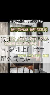 深圳上门除甲醛公司,深圳上门除甲醛公司电话