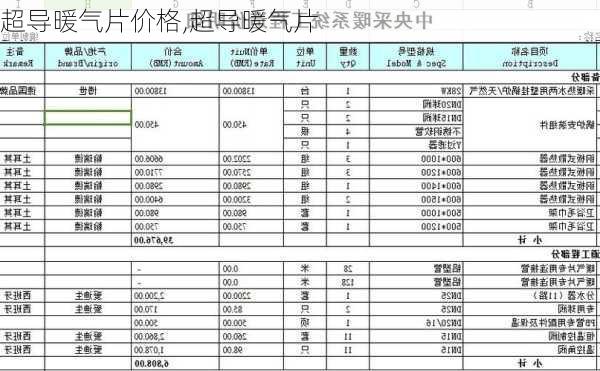 超导暖气片价格,超导暖气片