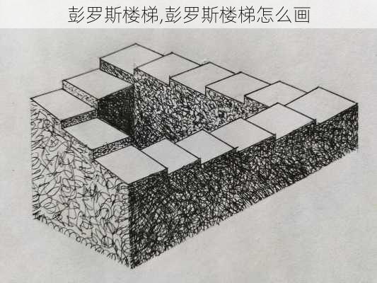 彭罗斯楼梯,彭罗斯楼梯怎么画