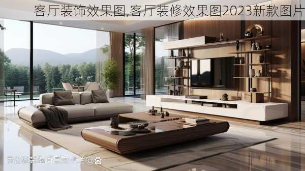 客厅装饰效果图,客厅装修效果图2023新款图片